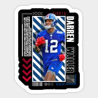 Darren Waller Paper Poster Version 10 Sticker